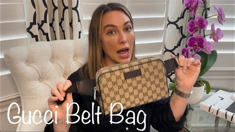 how to wear gucci supreme belt bag|gucci guccissima belt bag.